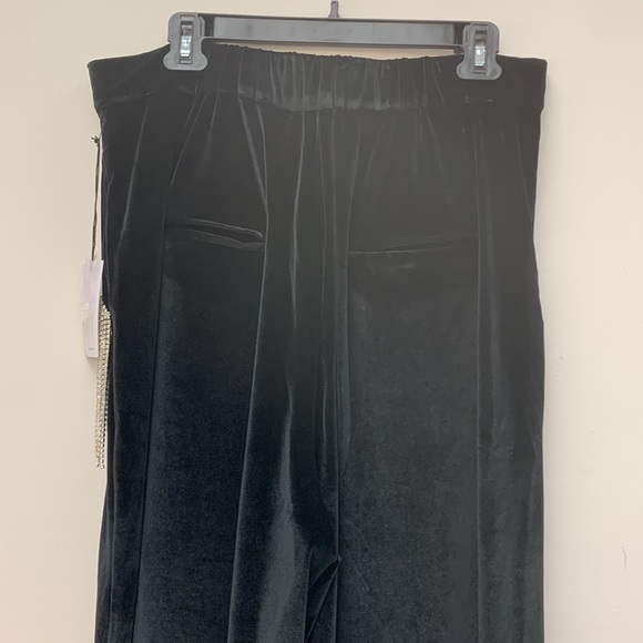 REVOLVE LPA Carlotta Velour Pants in Black - Picture 9 of 10